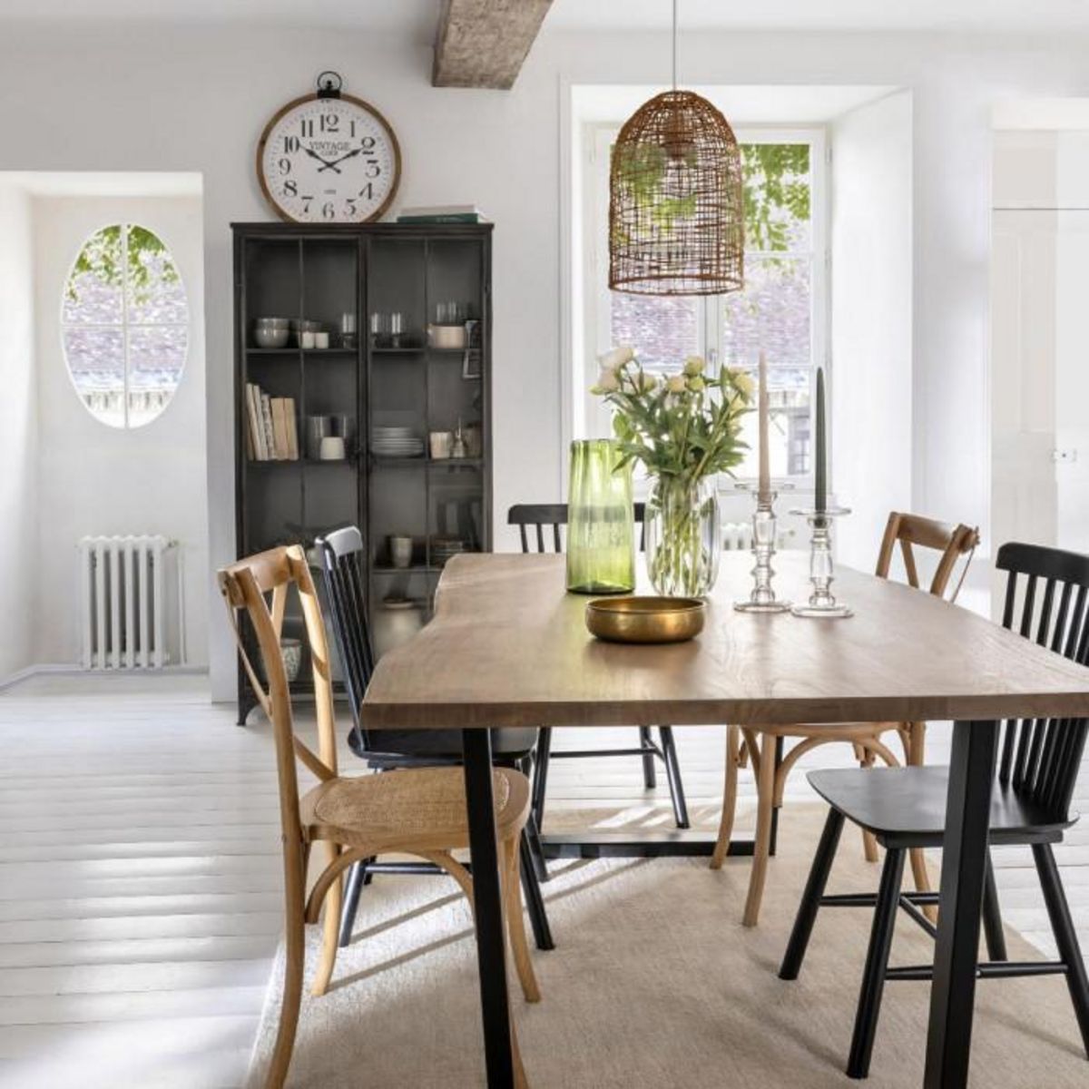 ATMOSPHERA Vase Design  Bord Irrégulier  32cm Vert