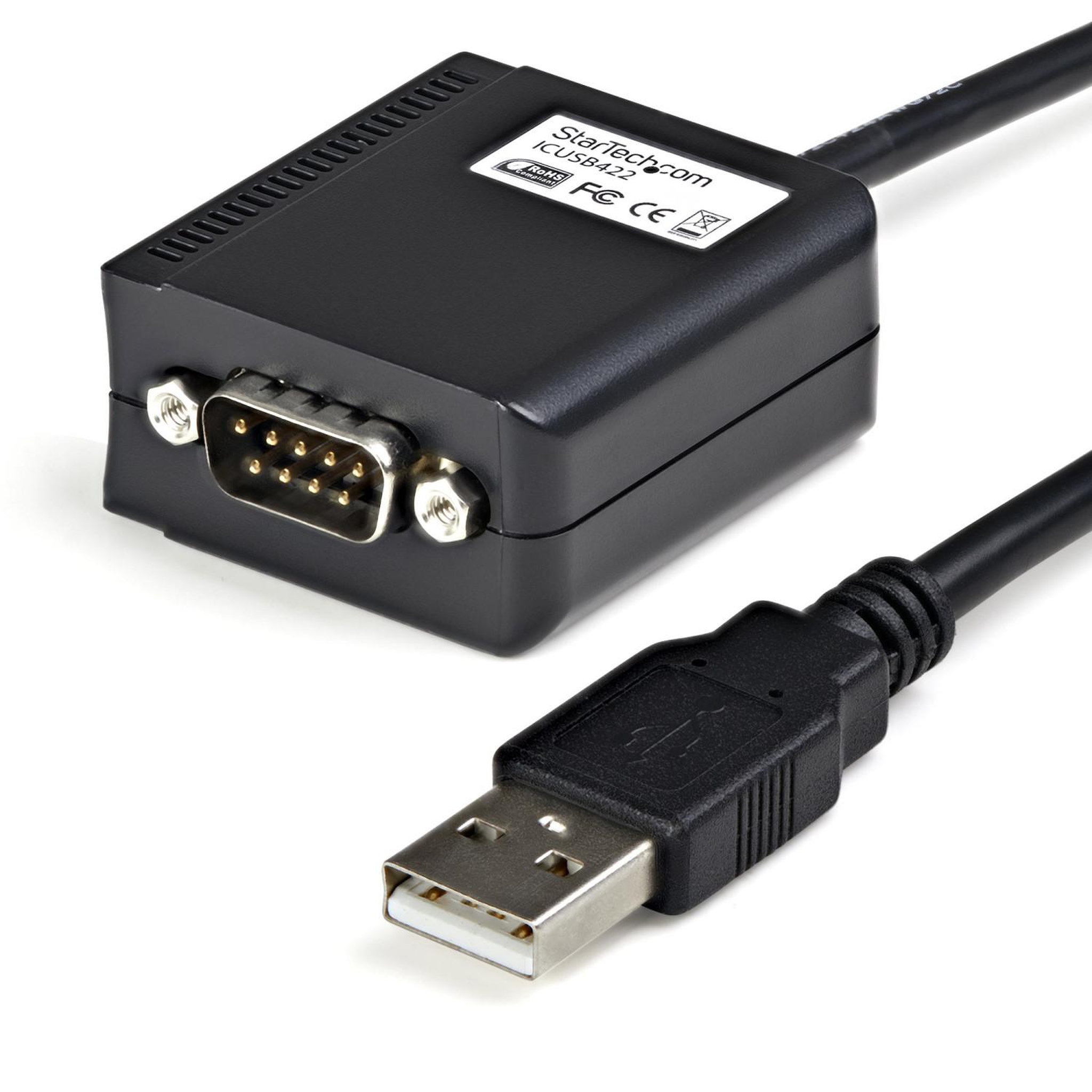 Voir la diapositive 2 : Startech Startech.com câble adaptateur professionnel de 1.80m usb vers rs422/485 - mémorisation de port com
