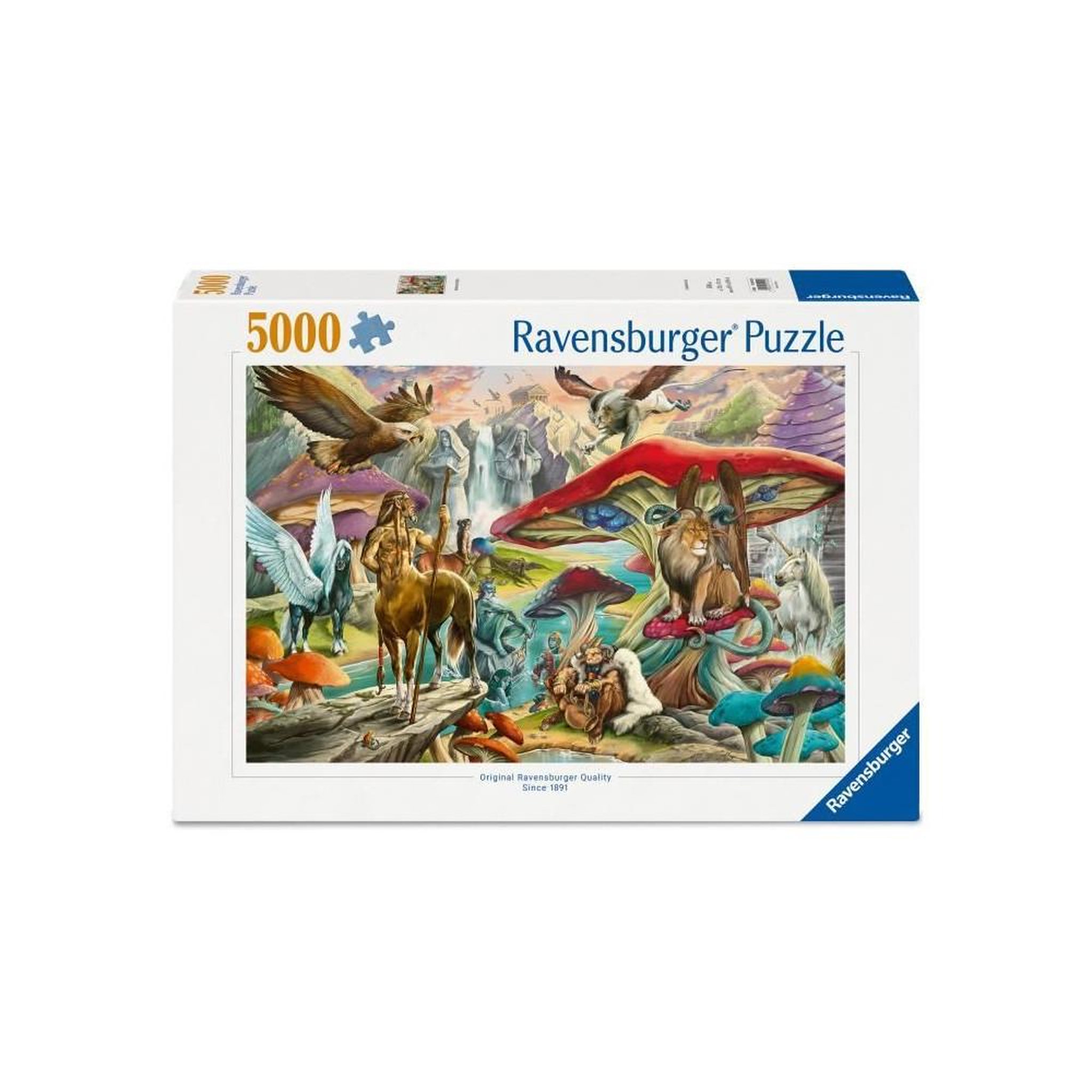 RAVENSBURGER Puzzle 5000 pièces Les Secrets de la Forêt – Adulte – Haute qualité