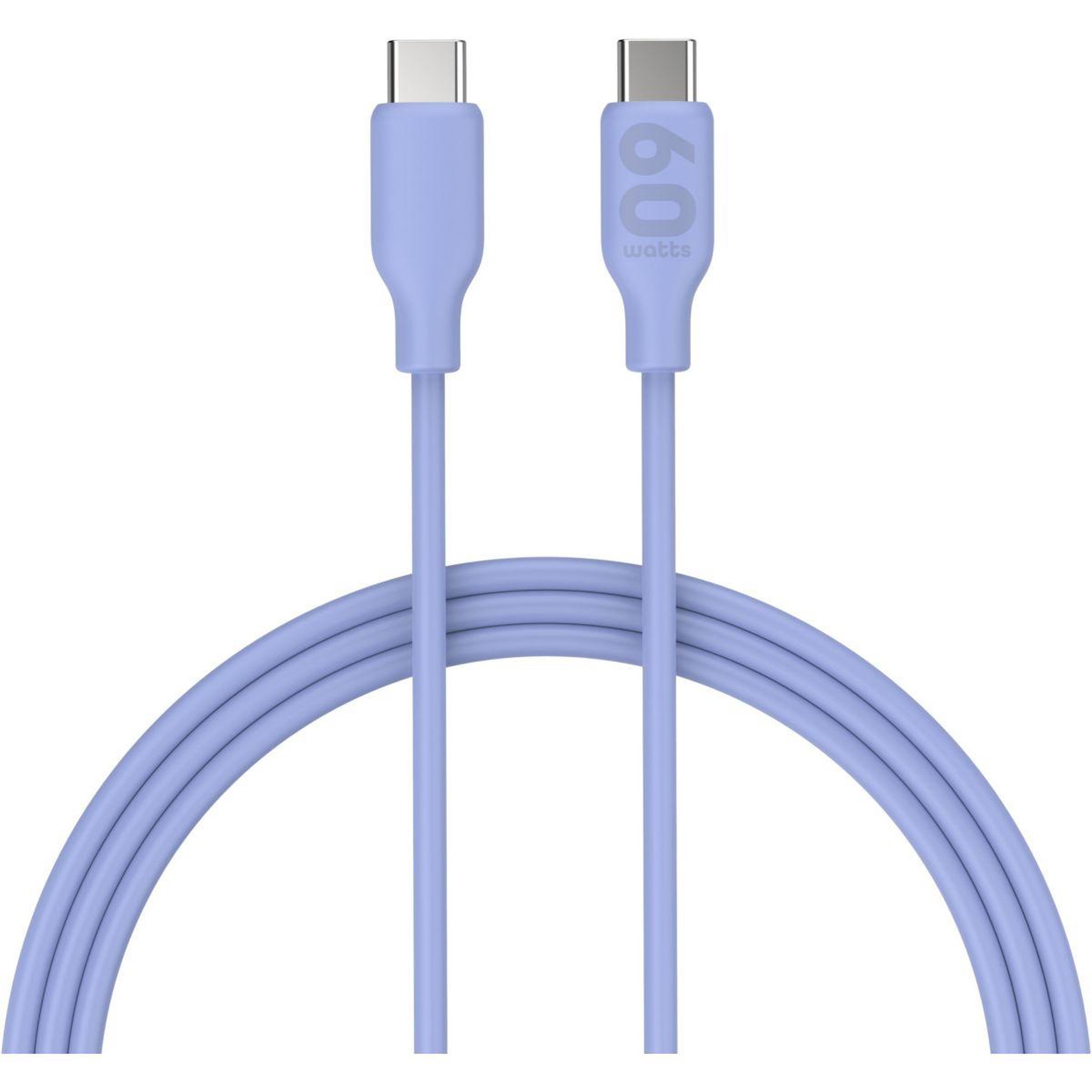 ESSENTIEL B Câble USB C vers USB-C 1m violet métallisé