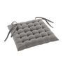 Voir la diapositive 2 : Paris Prix Coussin de Chaise  Twily  38x38cm Gris