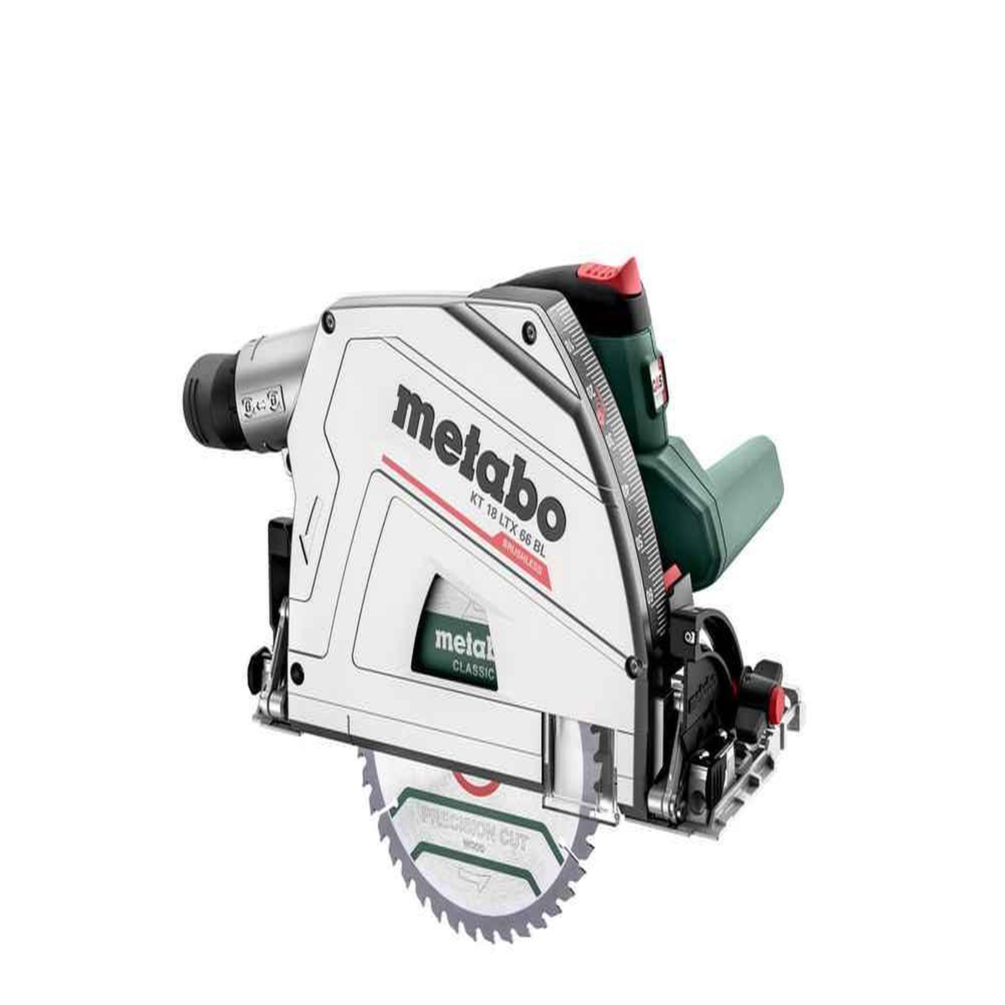 METABO SAS Scie circulaire 18 v kt 18 ltx 66 bl - pick+mix (sans batterie), coffret metabox