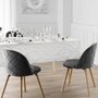Voir la diapositive 4 : Paris Prix Nappe Antitache Imprimé  Firmament  140x240cm Blanc & Or