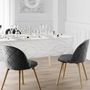 Voir la diapositive 4 : Paris Prix Nappe Antitache Imprimé  Firmament  140x240cm Blanc & Or