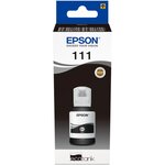 Epson Cartouche d'encre Bouteille d'Encre Ecotank 111 Noire (Pigmentée) - C13T03M14A