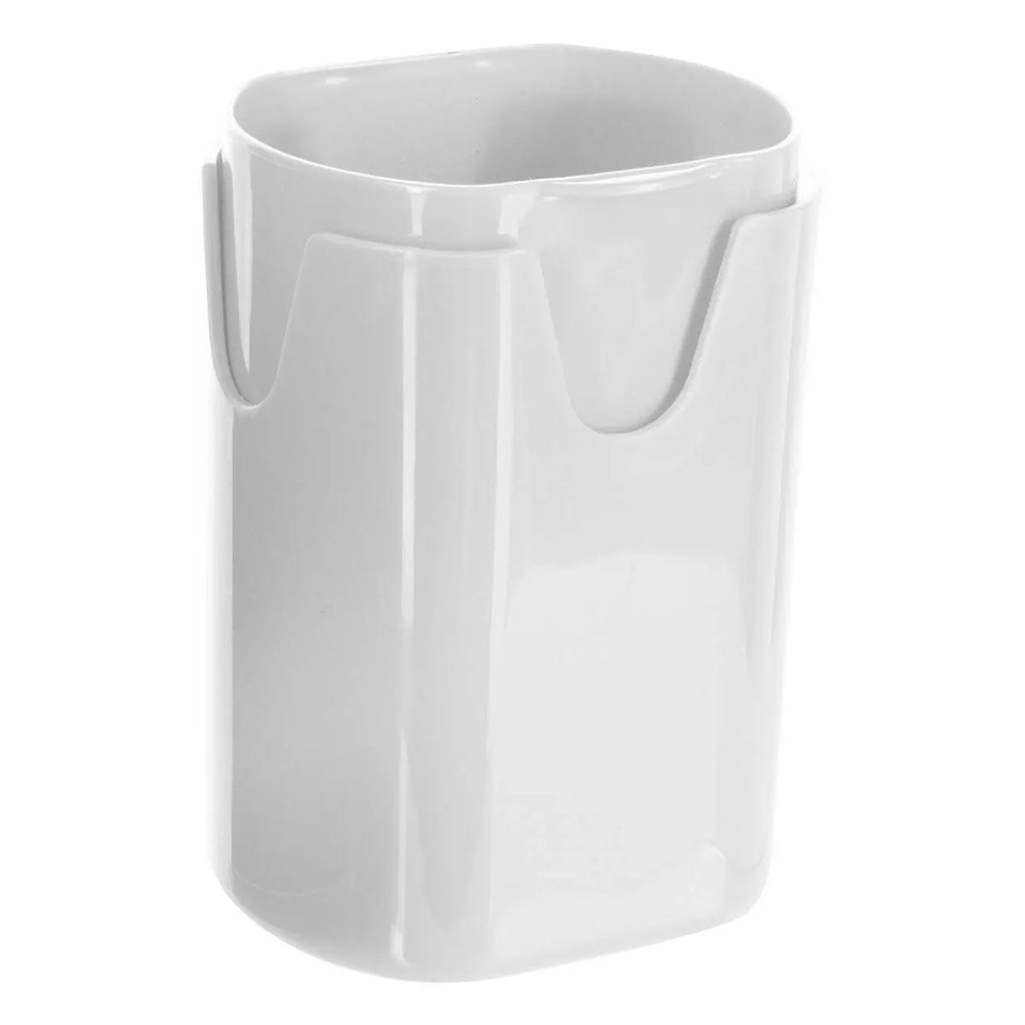 Voir la diapositive 1 : FIVE Coupe Frites  Patati  13cm Blanc