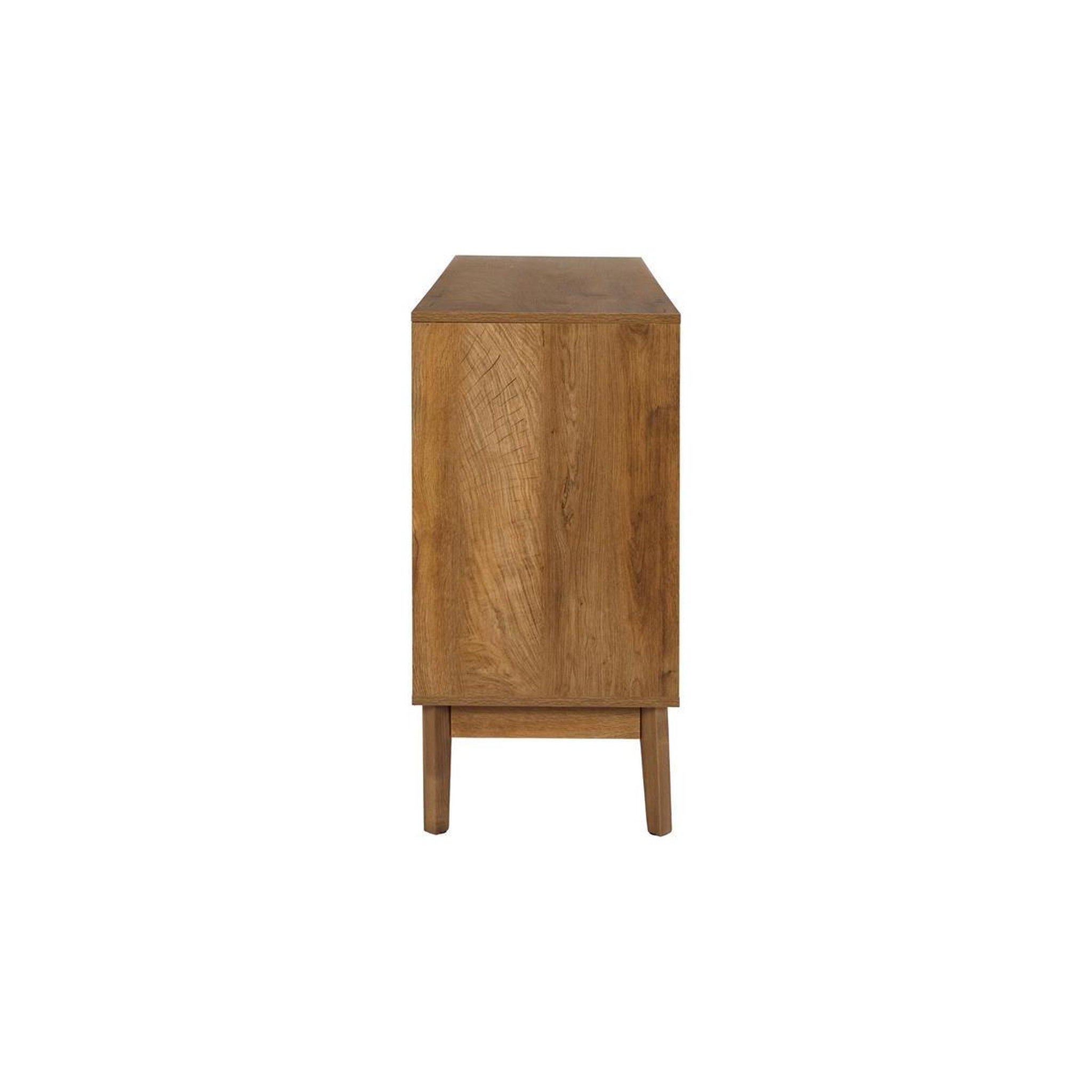 Voir la diapositive 5 : The Home Deco Factory Buffet 3 portes  forest  120cm marron