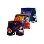 FREEGUN Lot de 3 boxers enfant Naruto Classic. Coloris disponibles : Orange