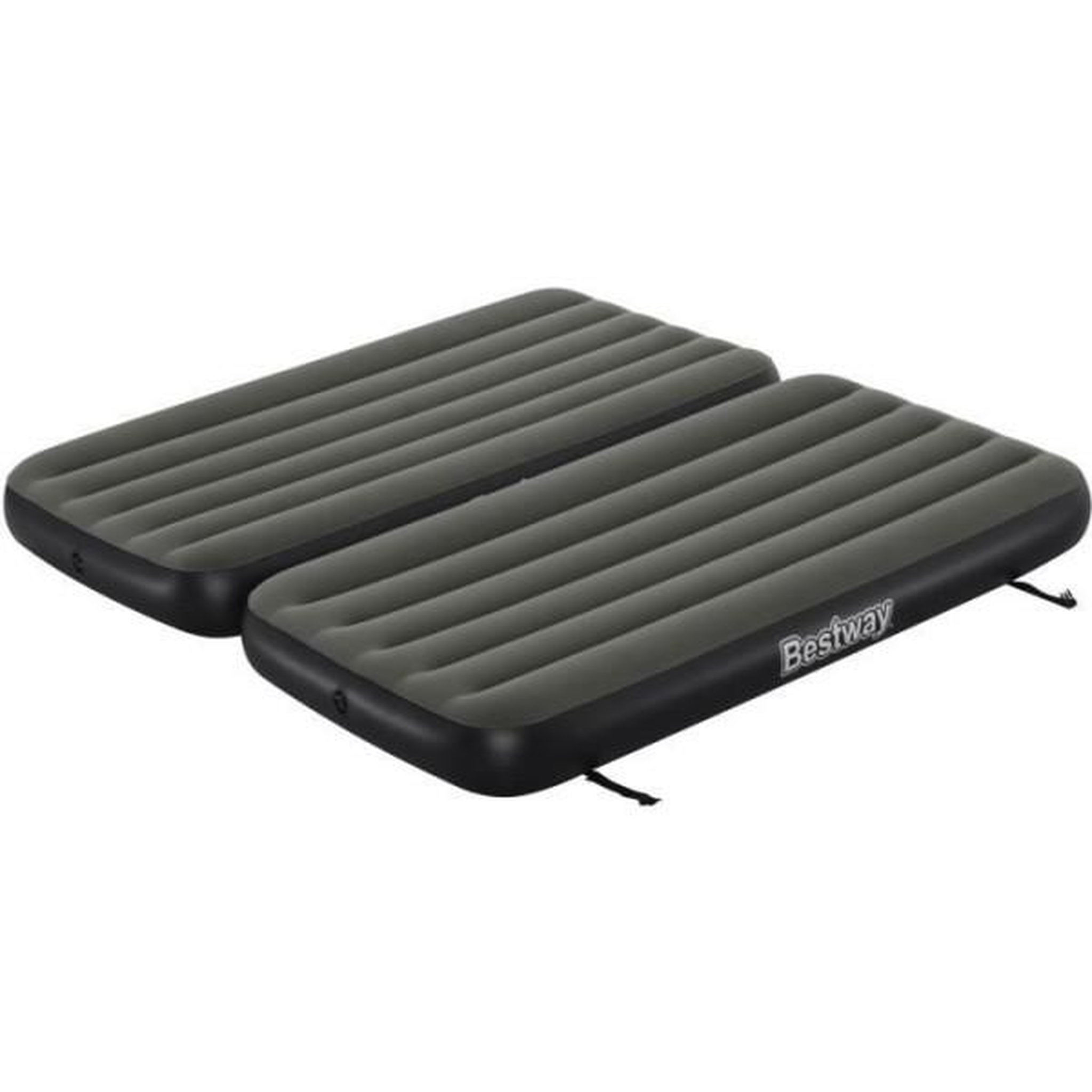 BESTWAY Lit 3 en 1 - bestway - airbed tritech™ connect and rest™ - lits jumeaux, lit surélevé, lit king size - 188 x 99 x 25 cm -