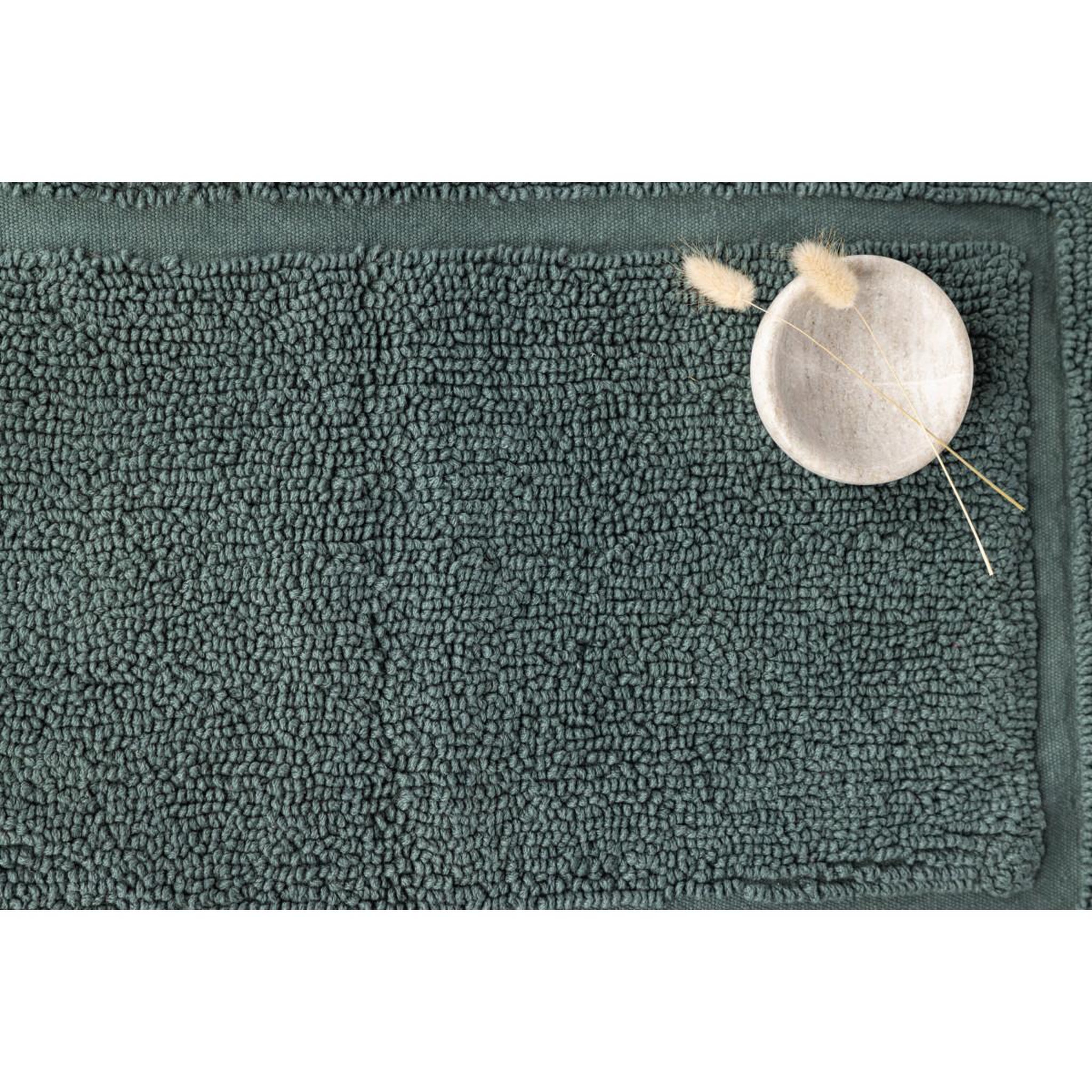 Voir la diapositive 5 : Paris Prix Tapis de salle de bain  william  50x80cm vert