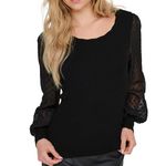 Only Pull  Femme Only Julie Life. Coloris disponibles : Noir