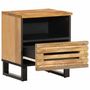 Voir la diapositive 3 : VIDAXL Tables de chevet 2 pcs 40x34x46 cm bois massif de manguier brut
