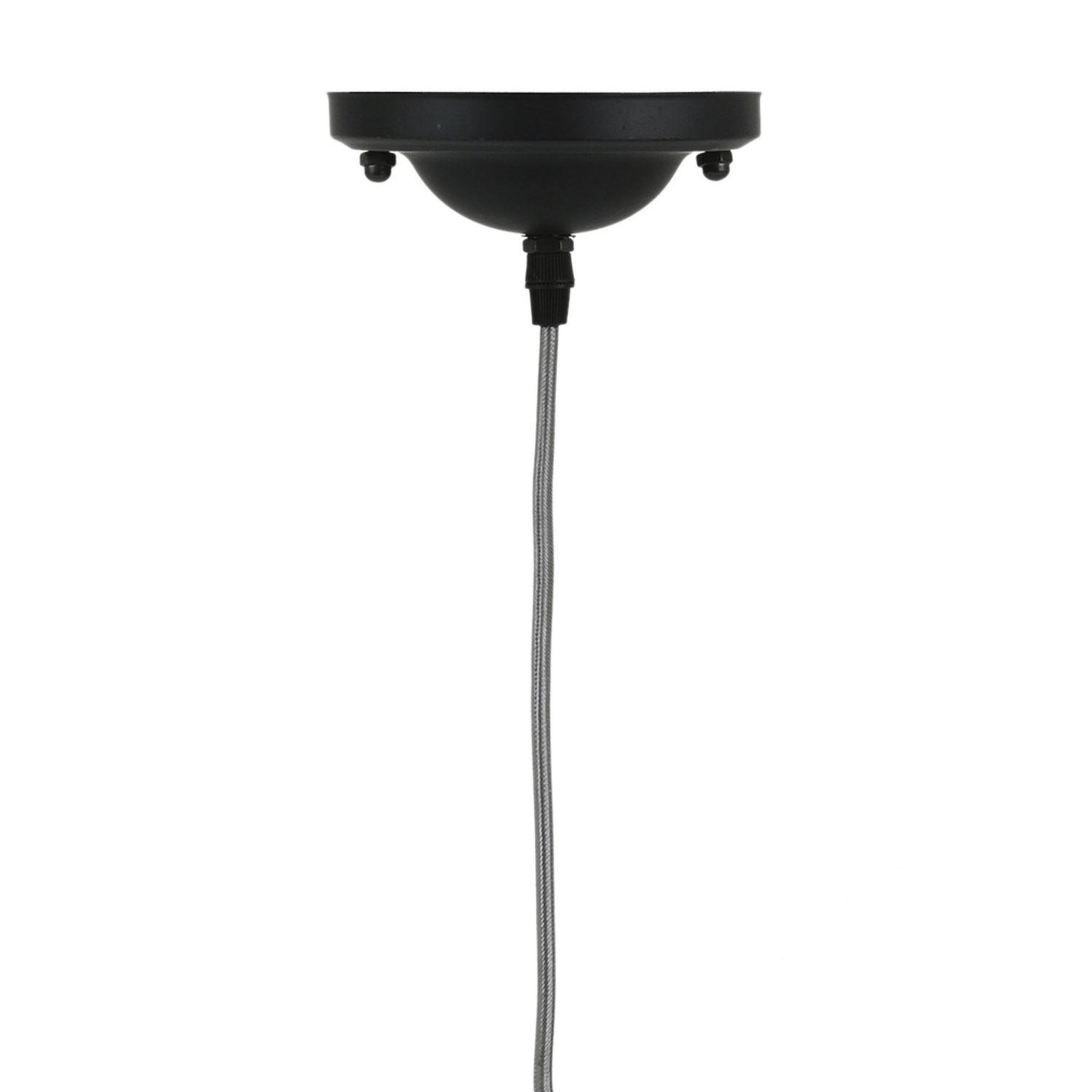 Voir la diapositive 3 : The Home Deco Factory Suspension luminaire en métal filaire cage - diam. 20 cm