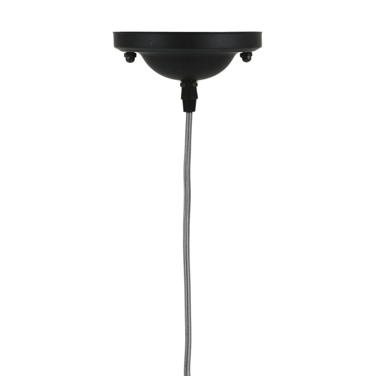 The Home Deco Factory Suspension luminaire en métal filaire Cage - Diam. 20 cm
