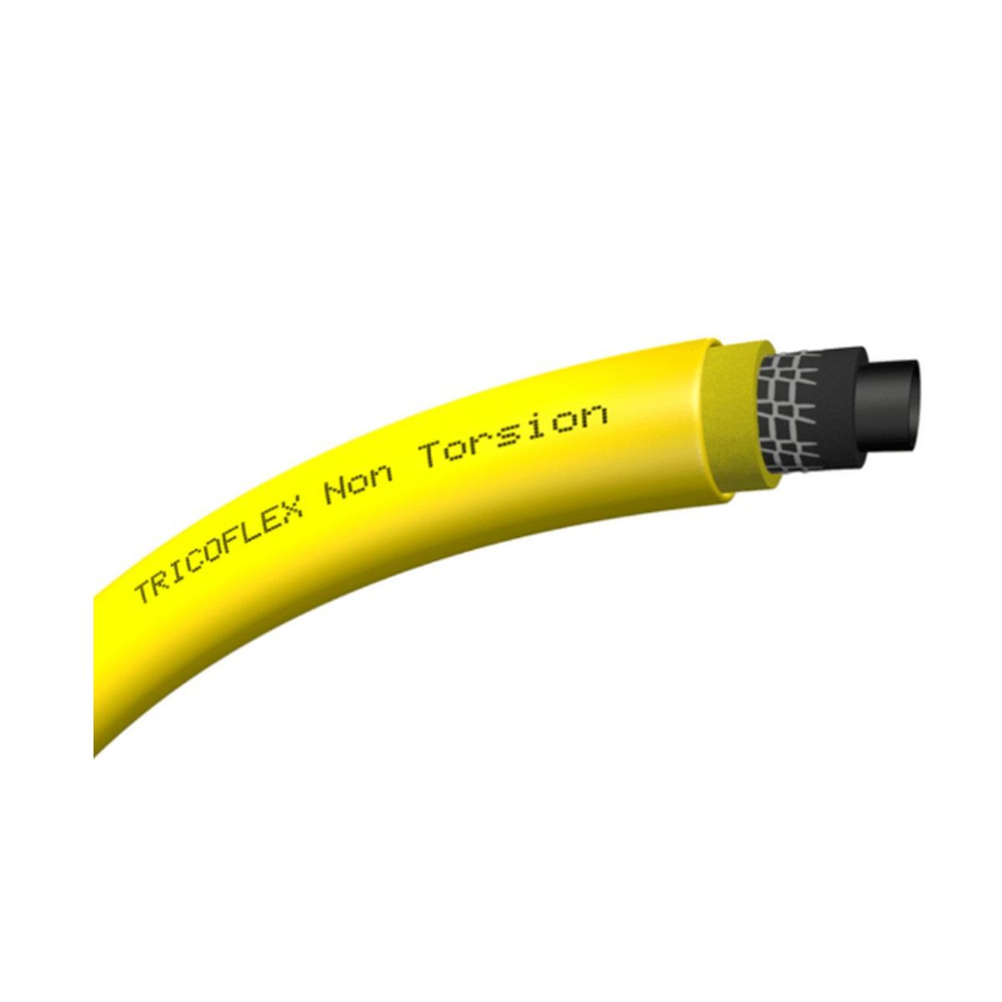 TRICOFLEX Tuyau d'arrosage souple multicouche d19 mm x 25m jaune - 116887