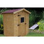 Voir la diapositive 1 : Habrita Abri de jardin bois - 1,83m² - EDEN 2