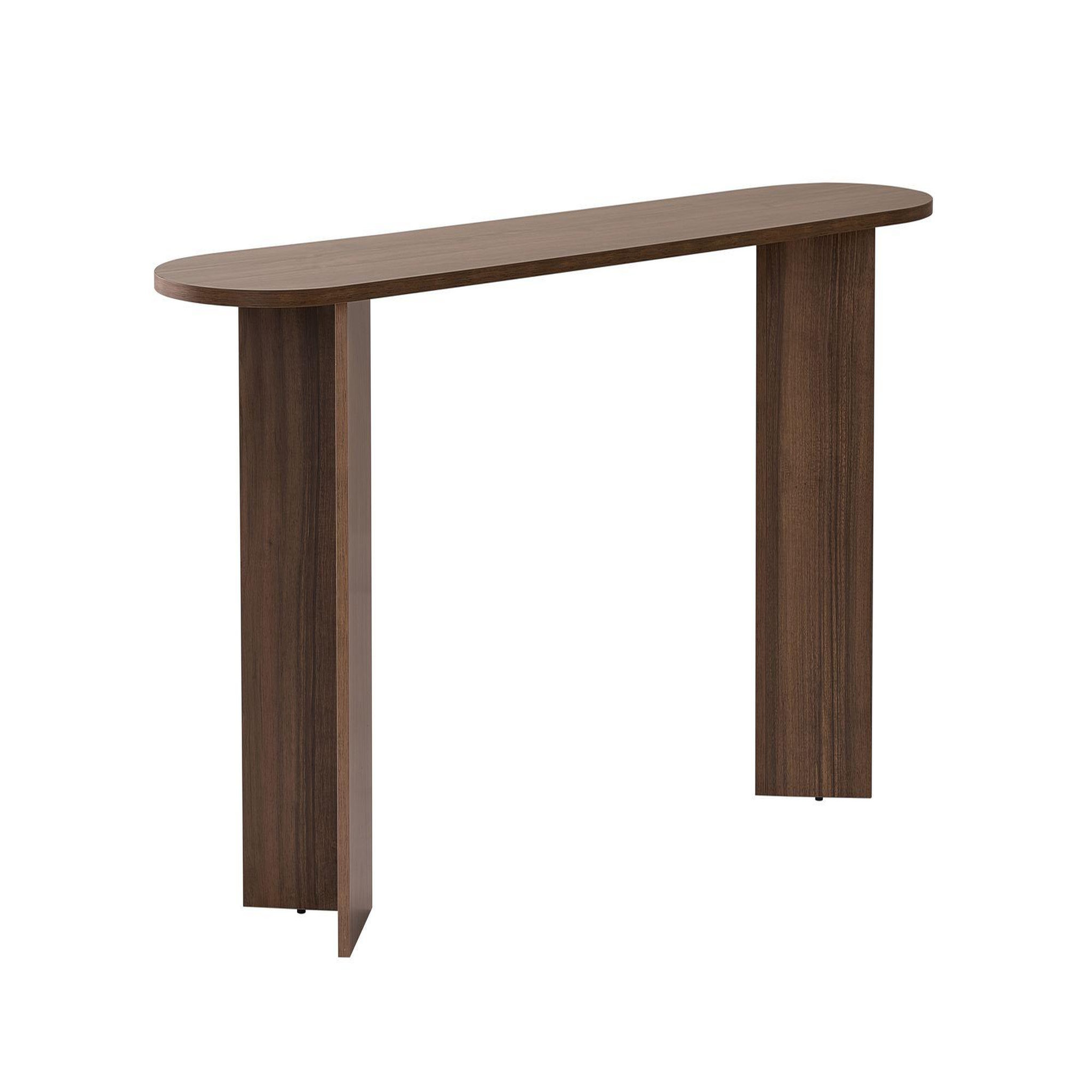 Habitat et Jardin Console en bois  sira  - 150 x 35 x 75 cm - noyer