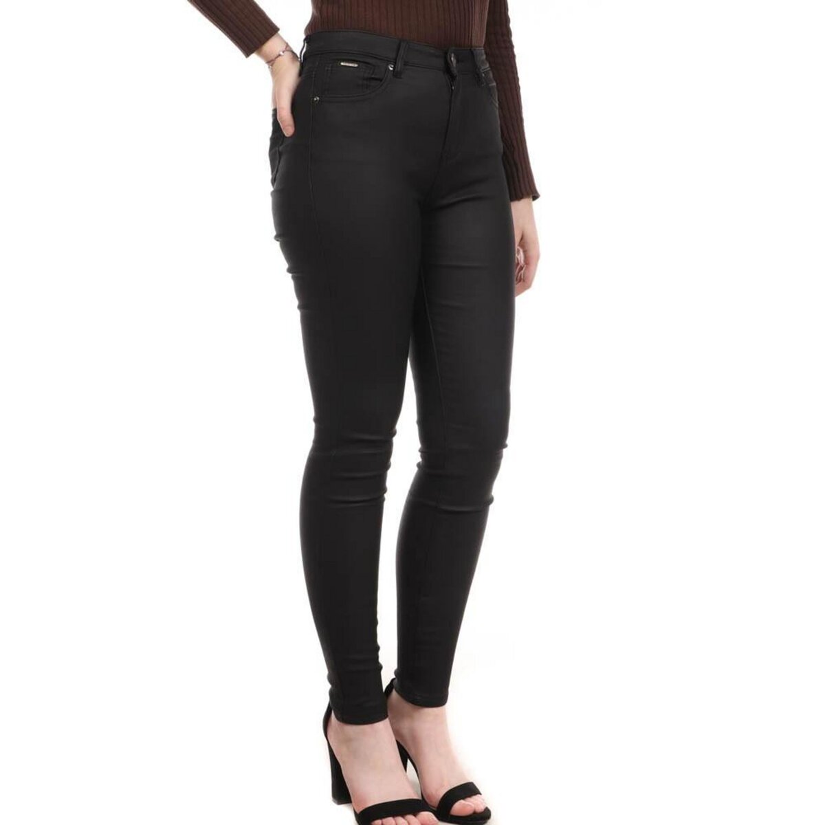 Pantalon noir hotsell femme skinny