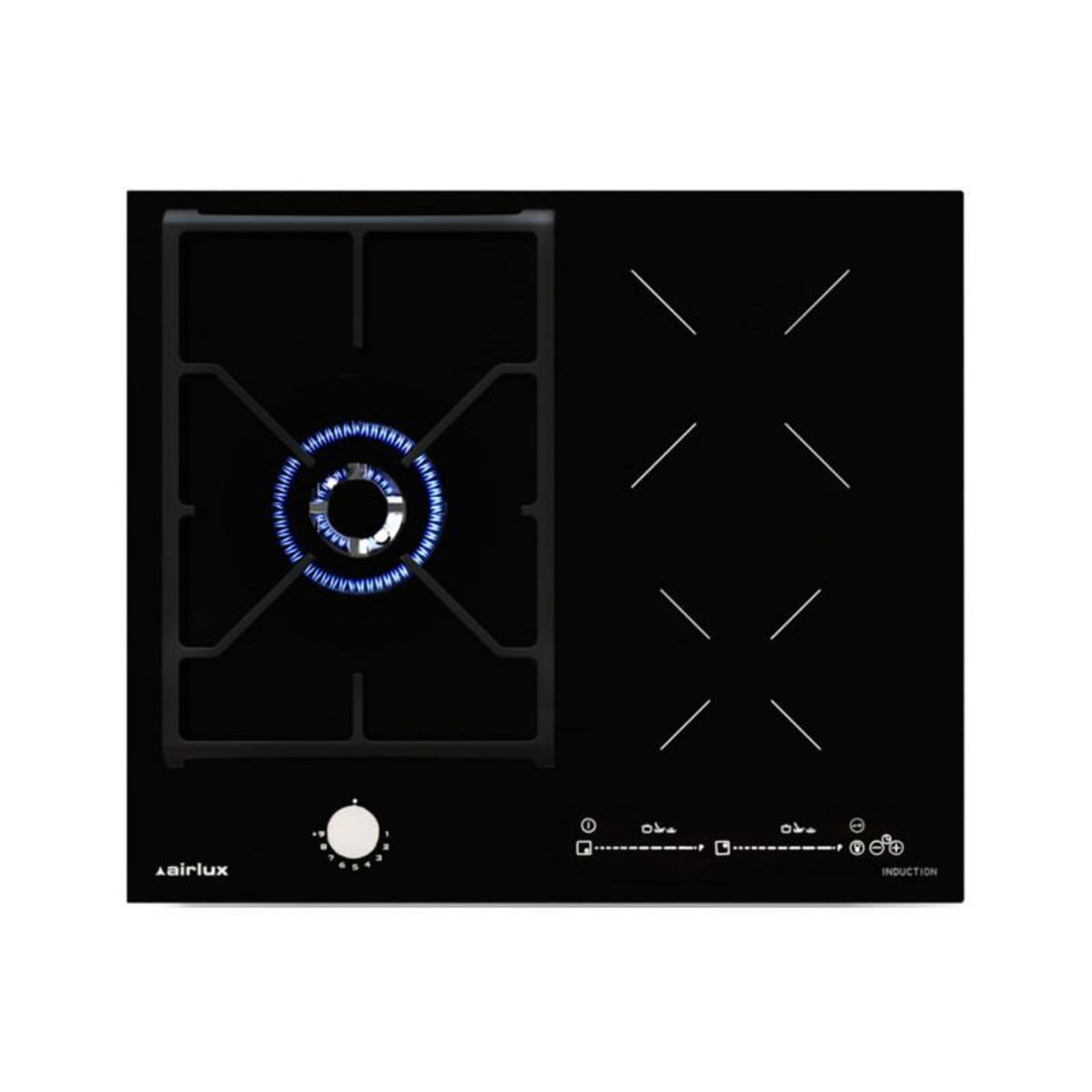 Airlux Plaque mixte Airlux ATGI612BK