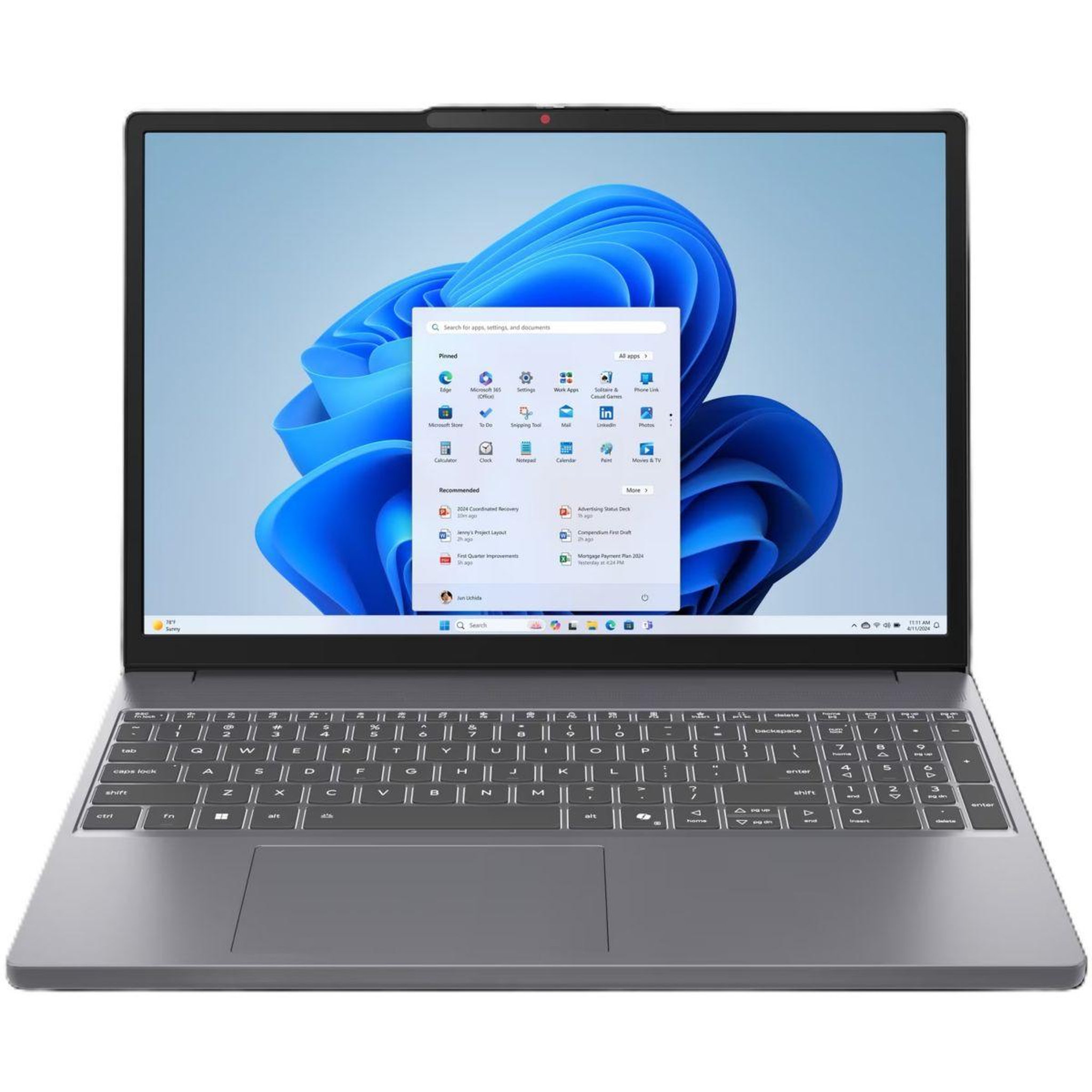 Voir la diapositive 1 : Lenovo Ordinateur portable ideapad slim 3 15arp10