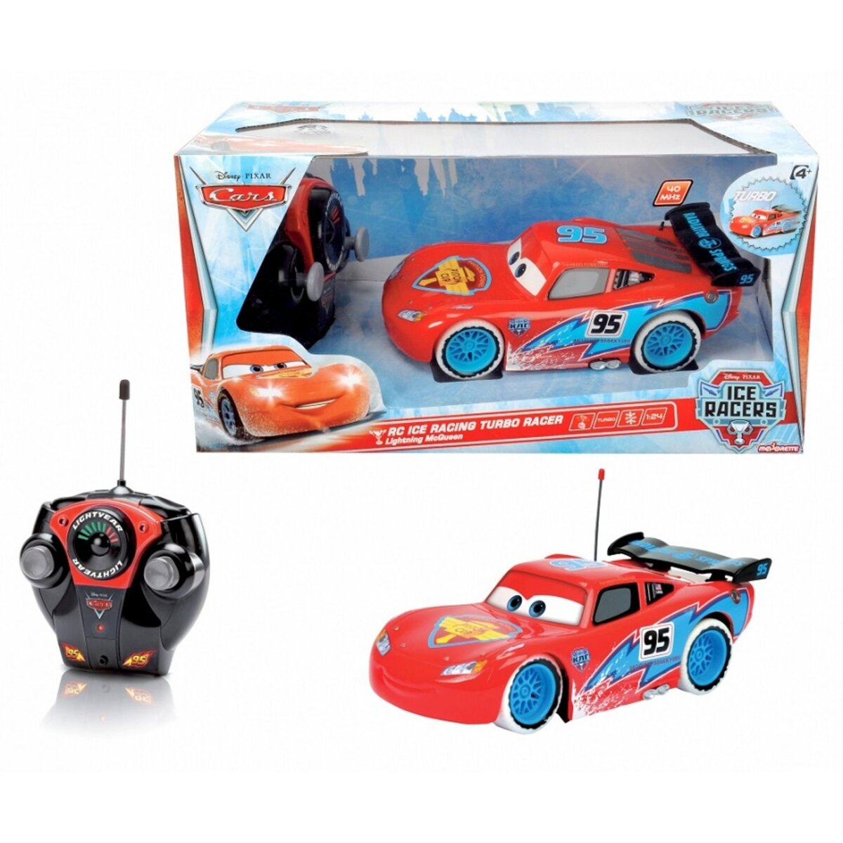 SMOBY Voiture radiocommandée McQueen Ice - Cars pas cher 