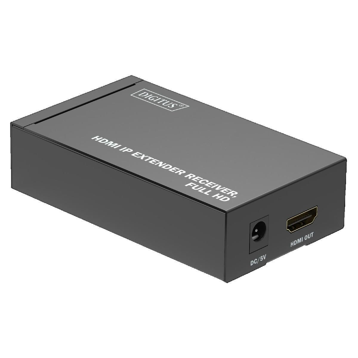 DIGITECH Ricevitore Extender HDMI IP Digitus 1080p/60Hz