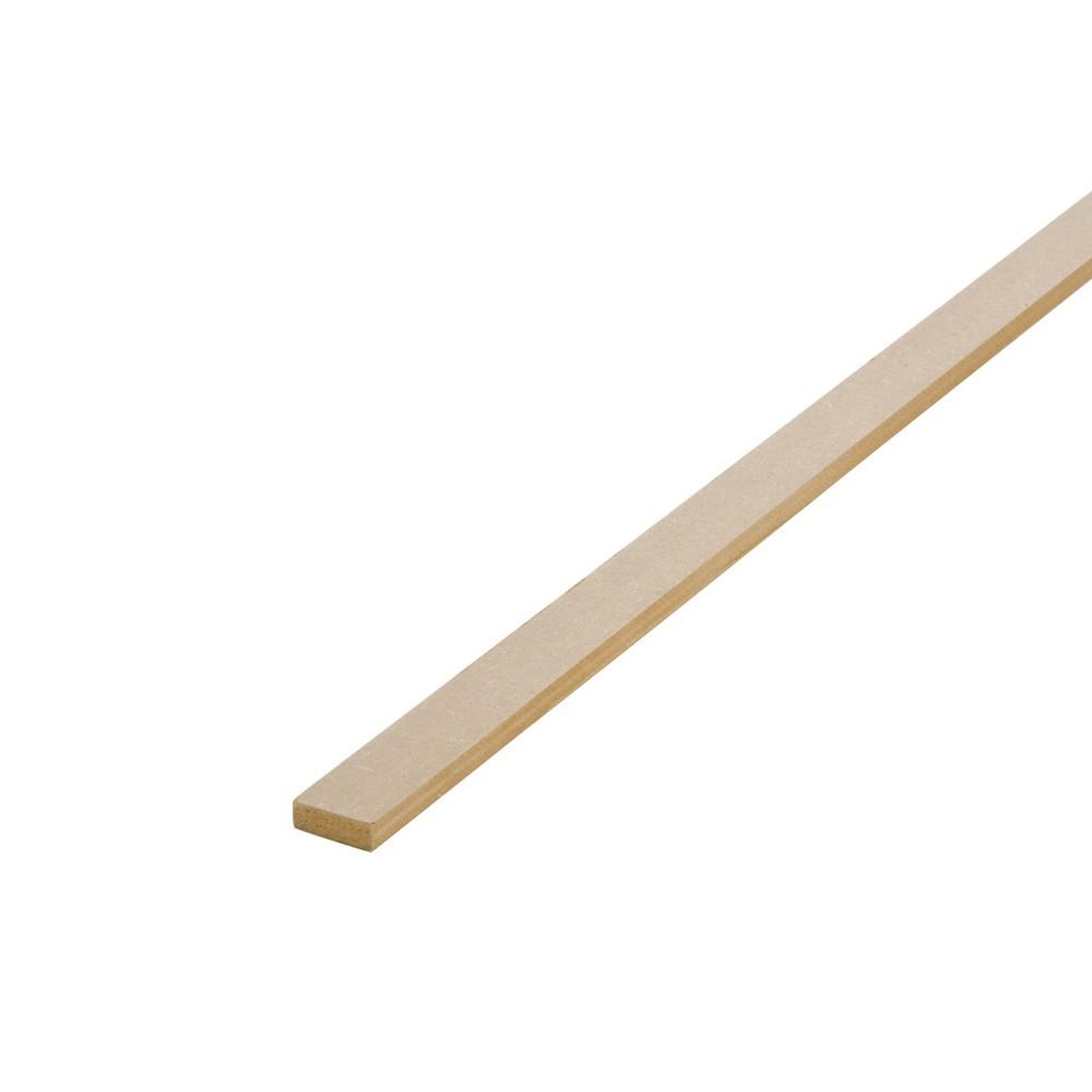 CENTRALE BRICO Tasseau médium (MDF) raboté, 10 x 30 mm ,L.2.44 m