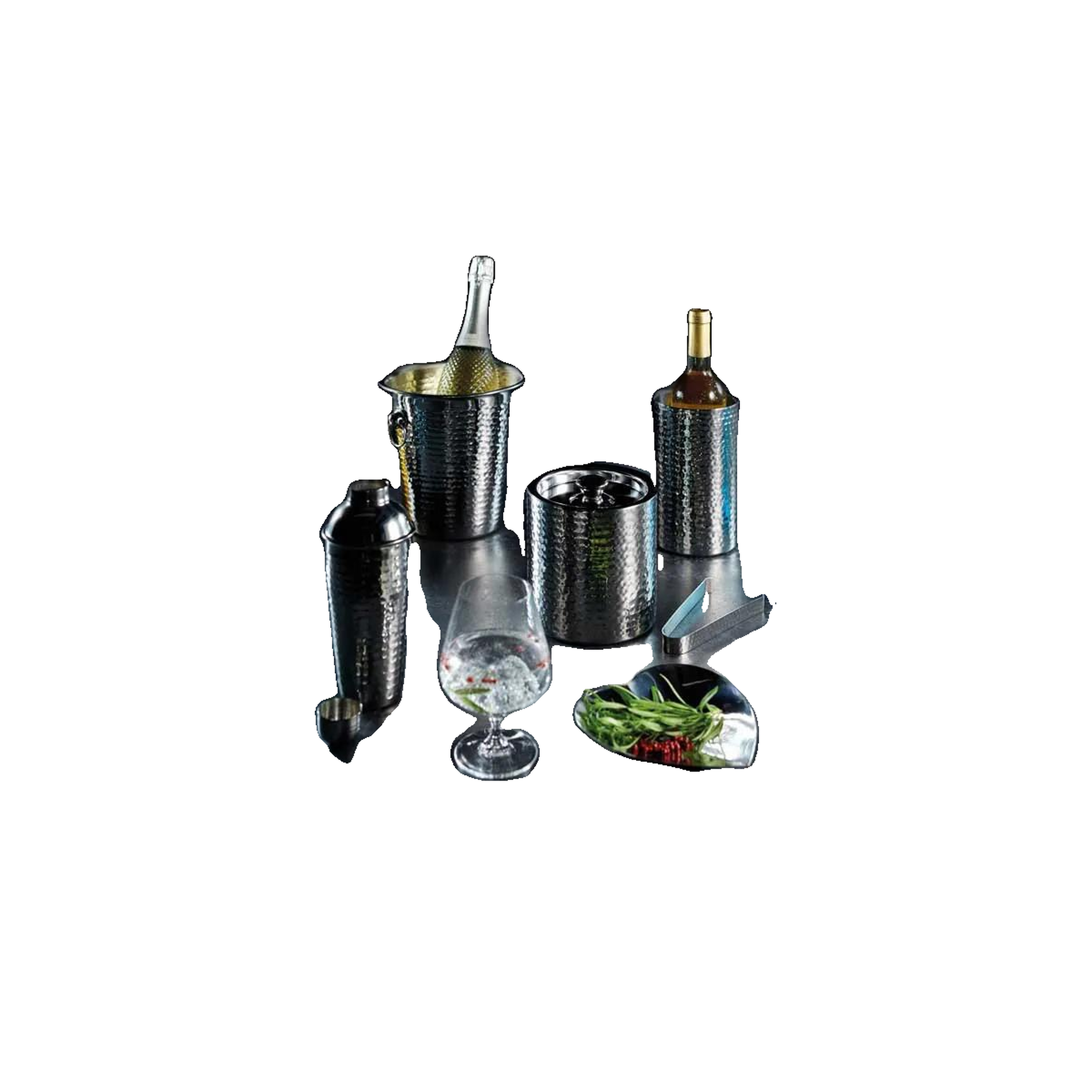 Voir la diapositive 3 : CRAFT Seau à champagne Craft 4 litres en acier inoxydable
