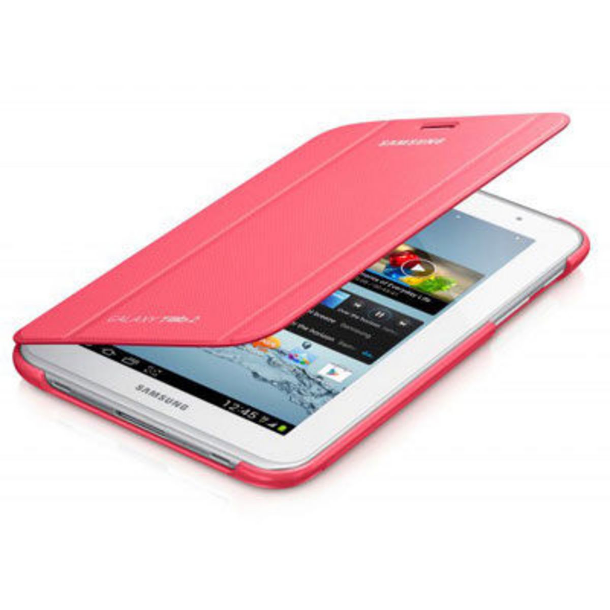 SAMSUNG housse pour tablette Etui Rabat Rose pour Galaxy Tab 2 7.pouces