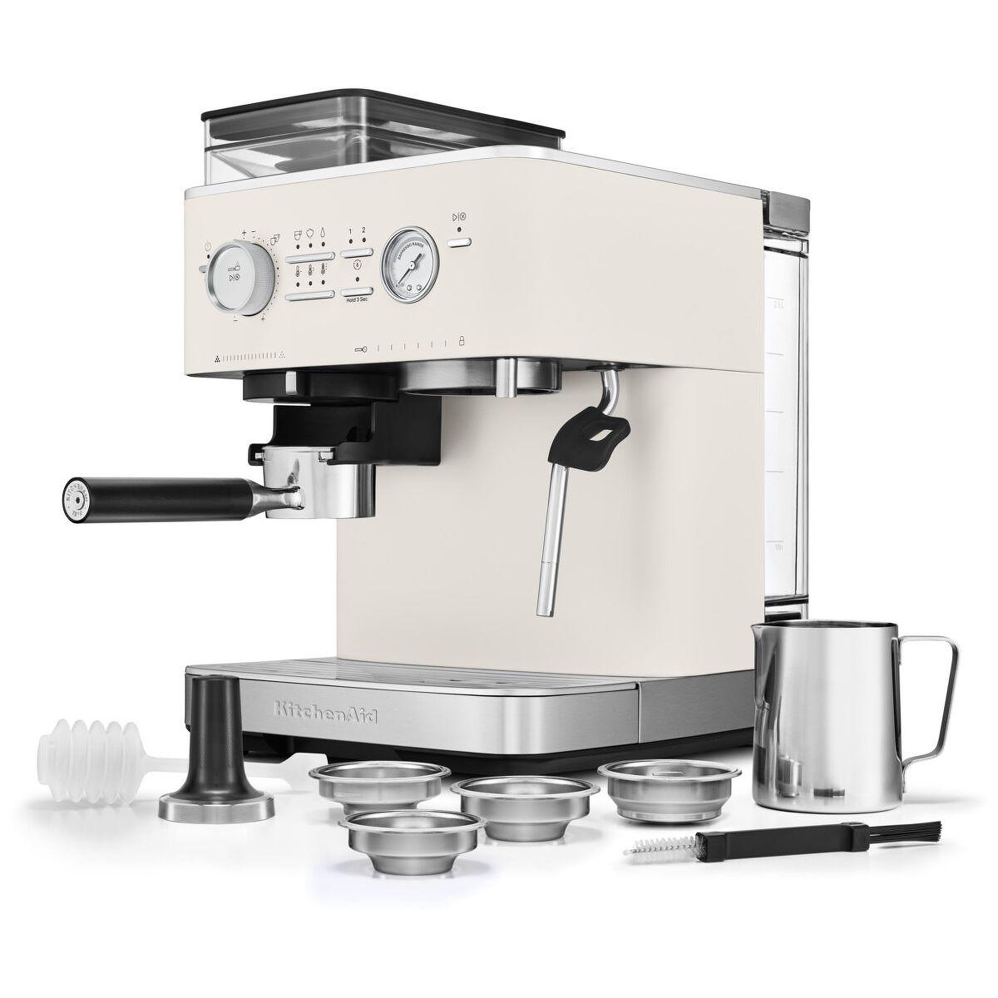 Voir la diapositive 3 : KitchenAid Machine à expresso 5kes6551epl