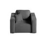 Voir la diapositive 6 : BEST MOBILIER Topaze - fauteuil - en tissu bouclette