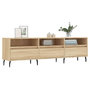 Voir la diapositive 3 : VIDAXL Meuble TV chene sonoma 150x30x44,5 cm bois d'ingenierie
