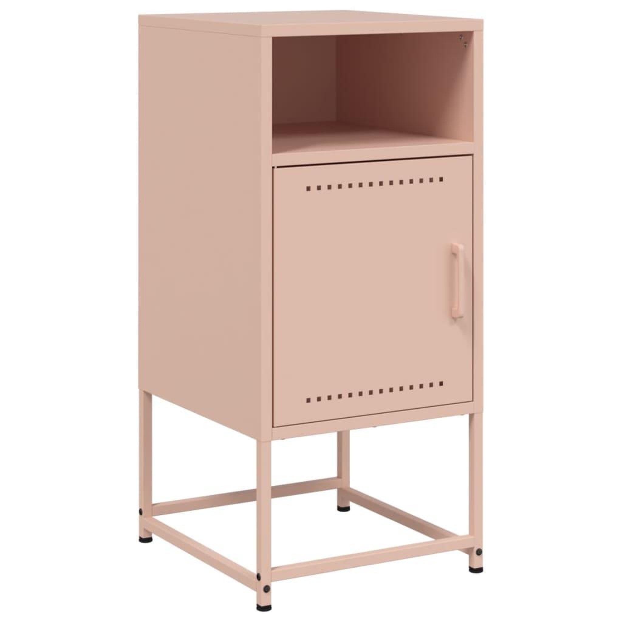 Voir la diapositive 5 : VIDAXL Tables de chevet 2 pcs rose 36x39x78 cm acier