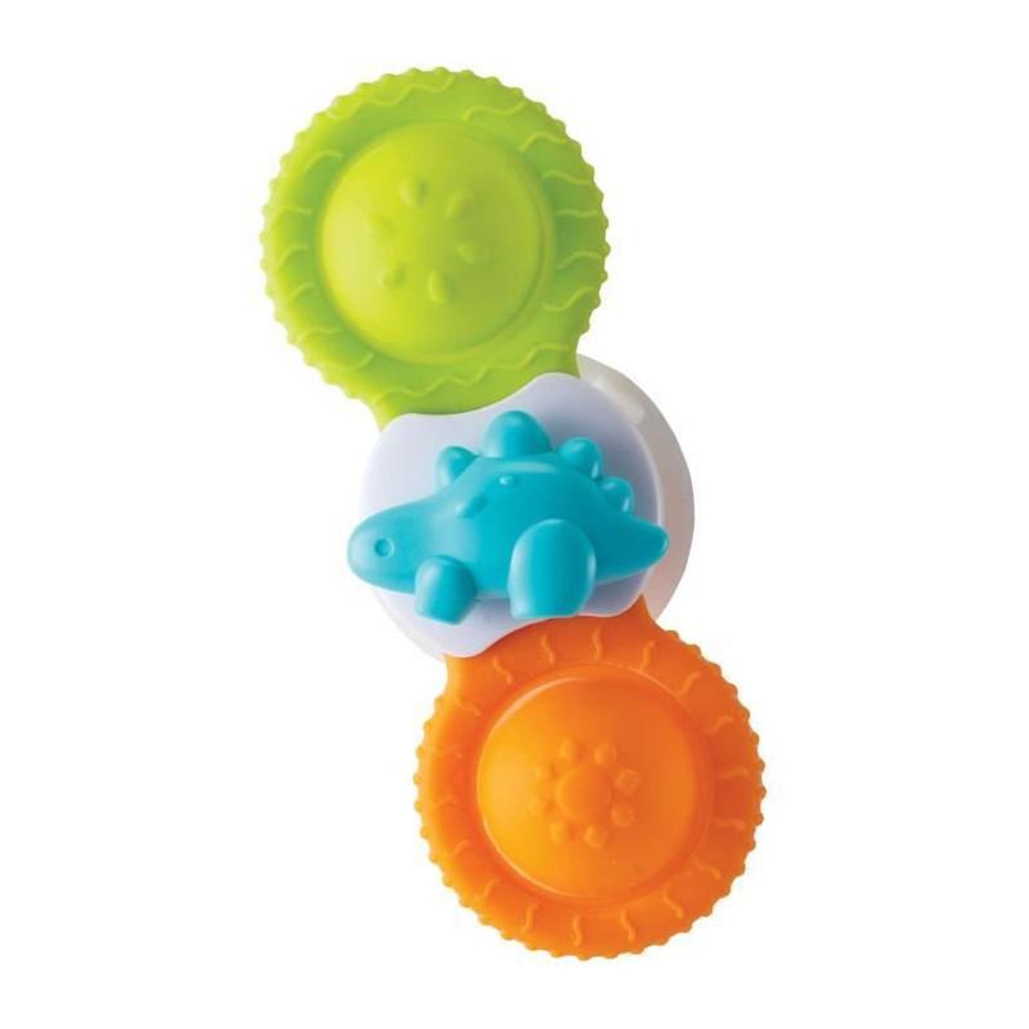 Voir la diapositive 2 : INFANTINO Coffret de 3 spinners - INFANTINO - 305289 - Silicone