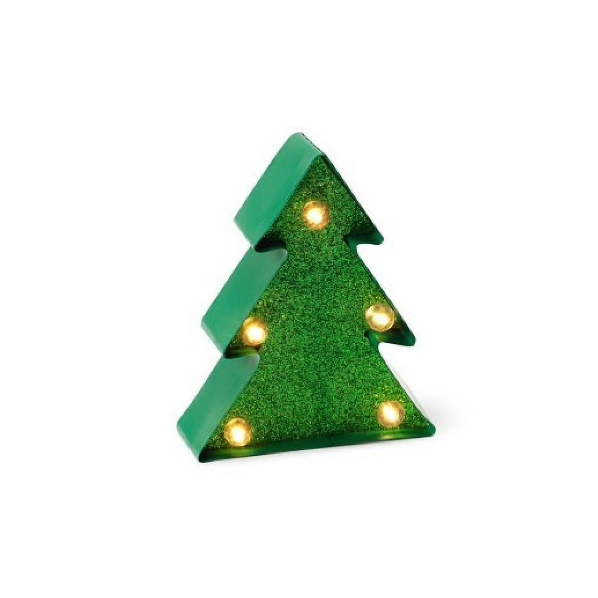LEGAMI Mini lampe decorative en forme de sapin