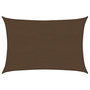 Voir la diapositive 2 : VIDAXL Voile d'ombrage 160 g/m^2 Marron 2,5x3,5 m PEHD