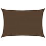 Voir la diapositive 2 : VIDAXL Voile d'ombrage 160 g/m^2 Marron 2,5x3,5 m PEHD