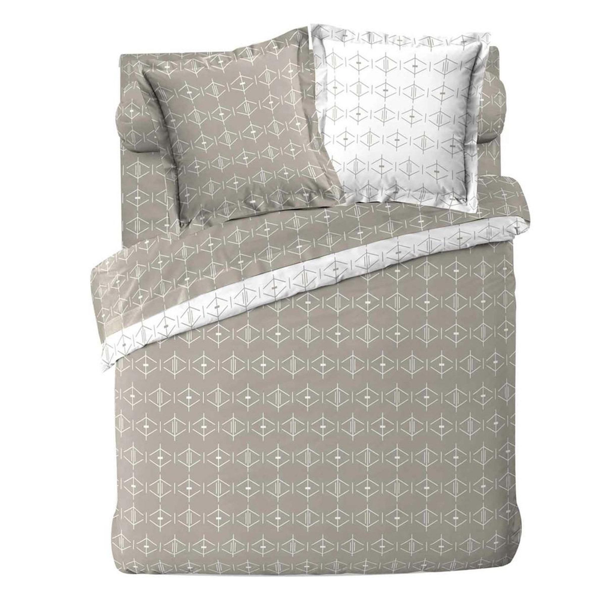 Douceur d'Intérieur Housse de couette  aristide  240x220cm naturel