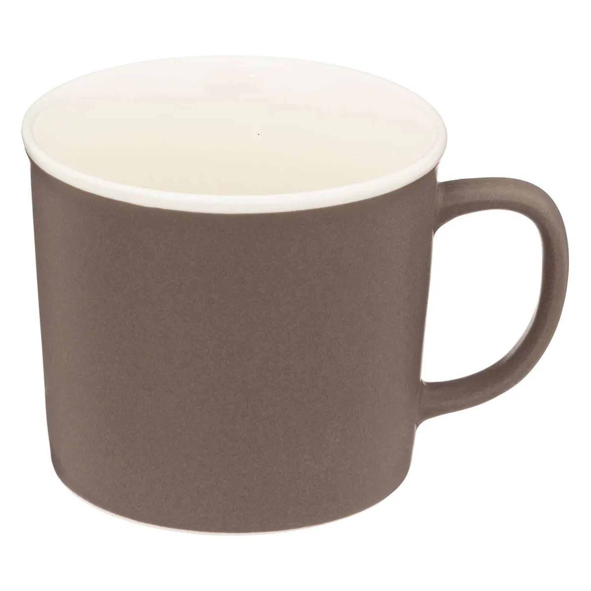 Voir la diapositive 3 : SECRET DE GOURMET Lot de 4 mugs sur rack  nature  38cl multicolore