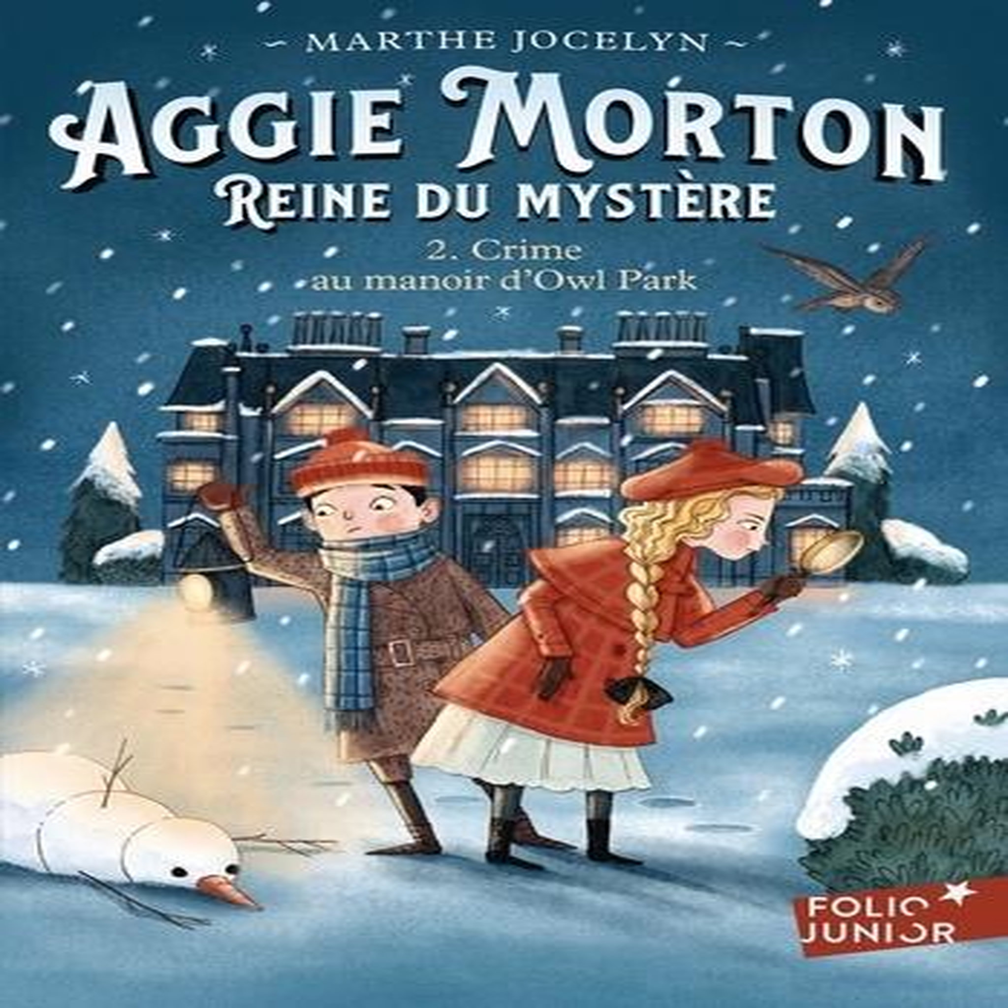AGGIE MORTON REINE DU MYSTERE TOME 2 : CRIME AU MANOIR D'OWL PARK, Jocelyn Marthe