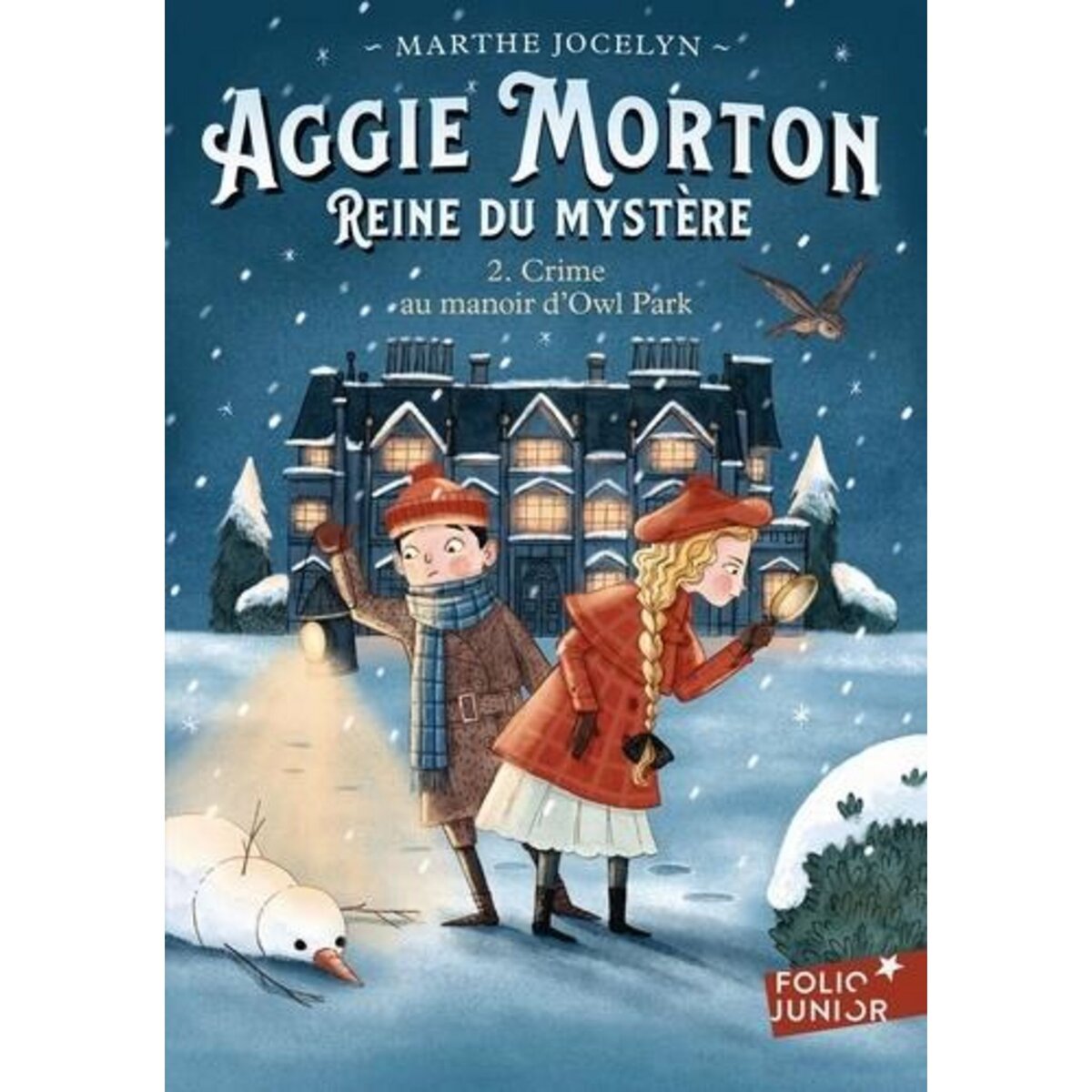 AGGIE MORTON REINE DU MYSTERE TOME 2 : CRIME AU MANOIR D'OWL PARK, Jocelyn Marthe