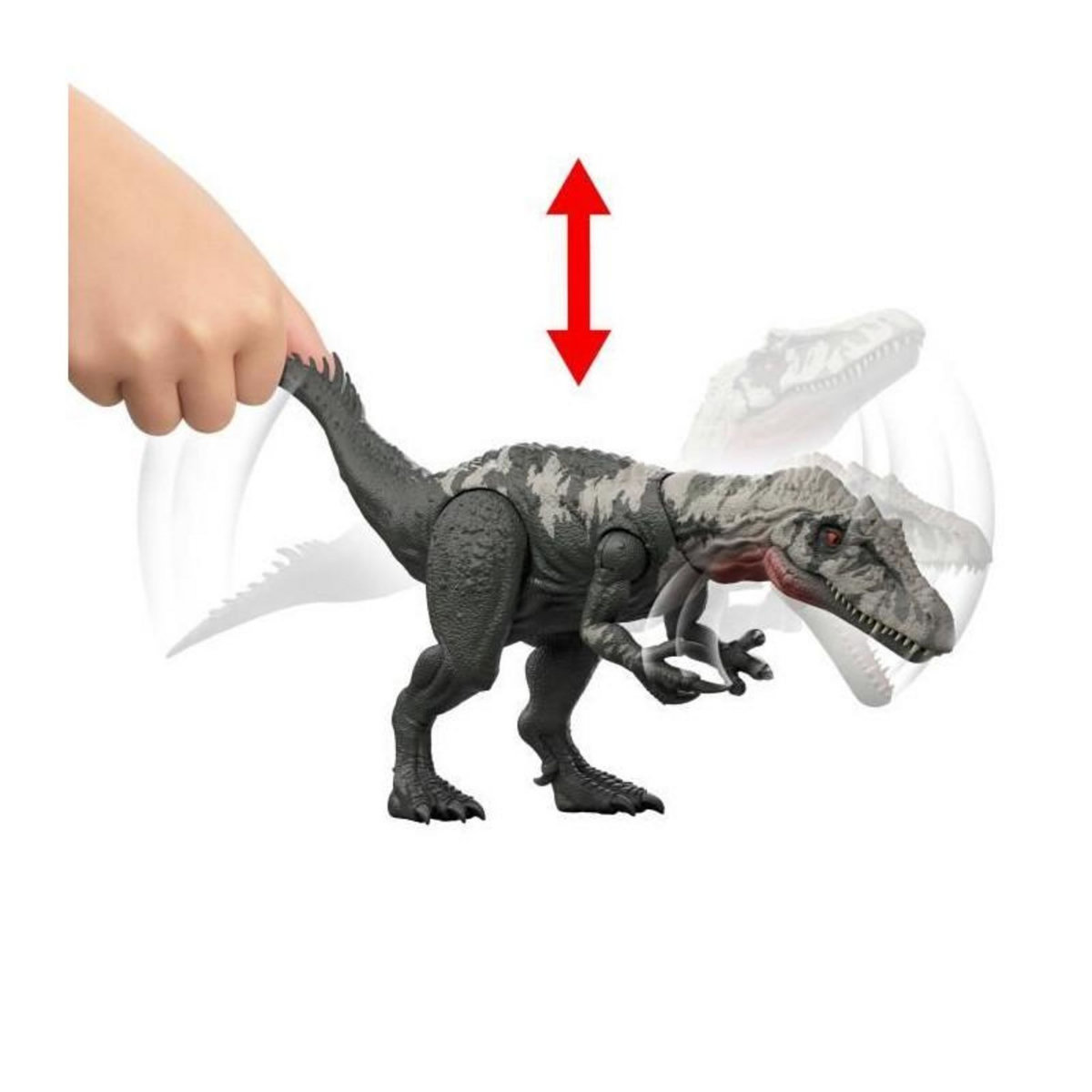 JURASSIC Jurassic World - Figurine articulée Chilantaisaurus Géants féroces - Jouet - Jurassic World - JGB95