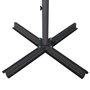 Voir la diapositive 4 : VIDAXL Parasol de jardin avec mat en aluminium 600 cm noir