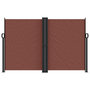 Voir la diapositive 3 : VIDAXL Auvent lateral retractable marron 160x600 cm