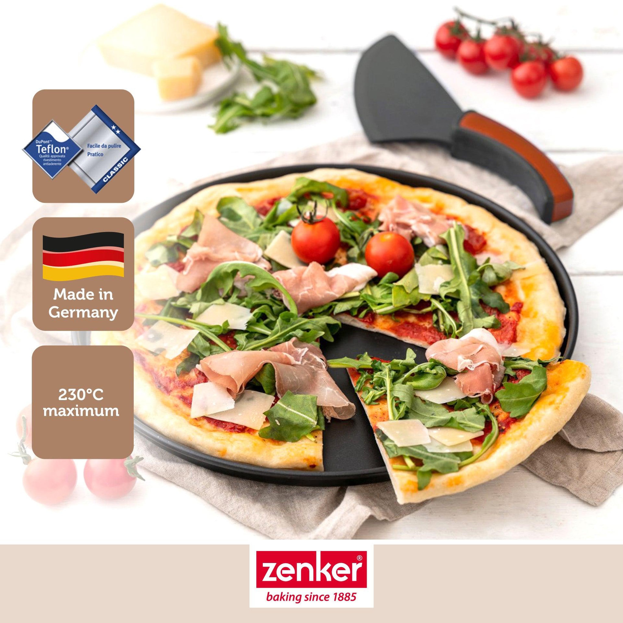 Voir la diapositive 2 : ZENKER Set à pizza 3 pièces 29 cm zenker spécial countries