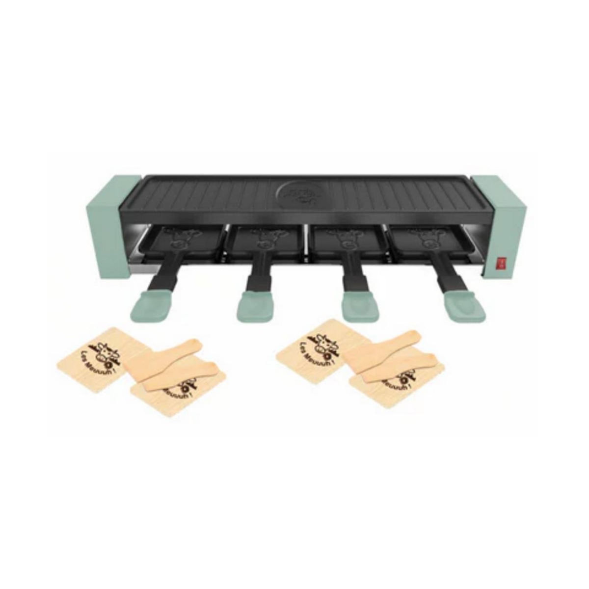 LITTLE BALANCE Appareil à raclette 4 personnes 800w + grill - 8943