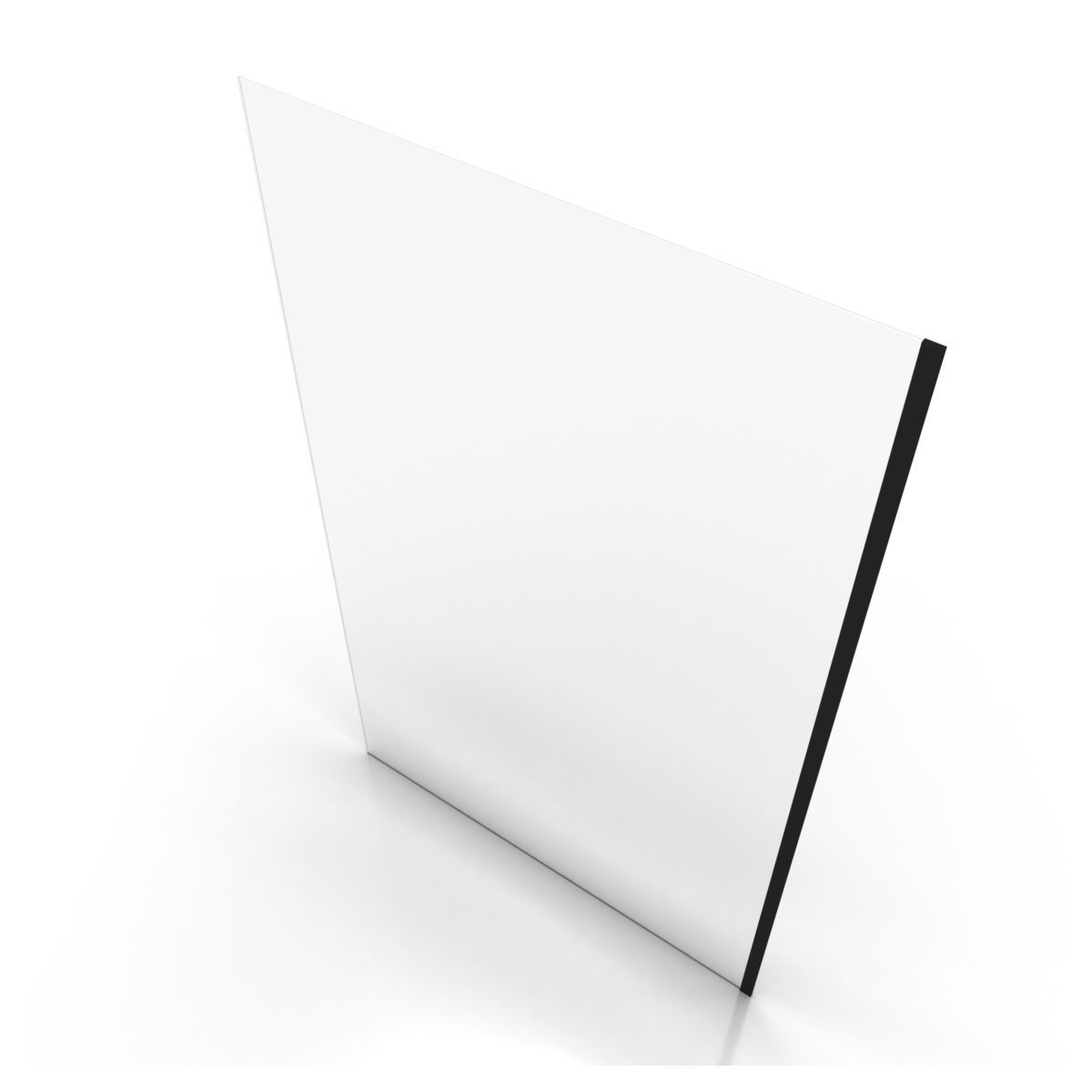 Paroi de douche à l'italienne profil noir 120x200 cm - PARMA 2 BLACK 120