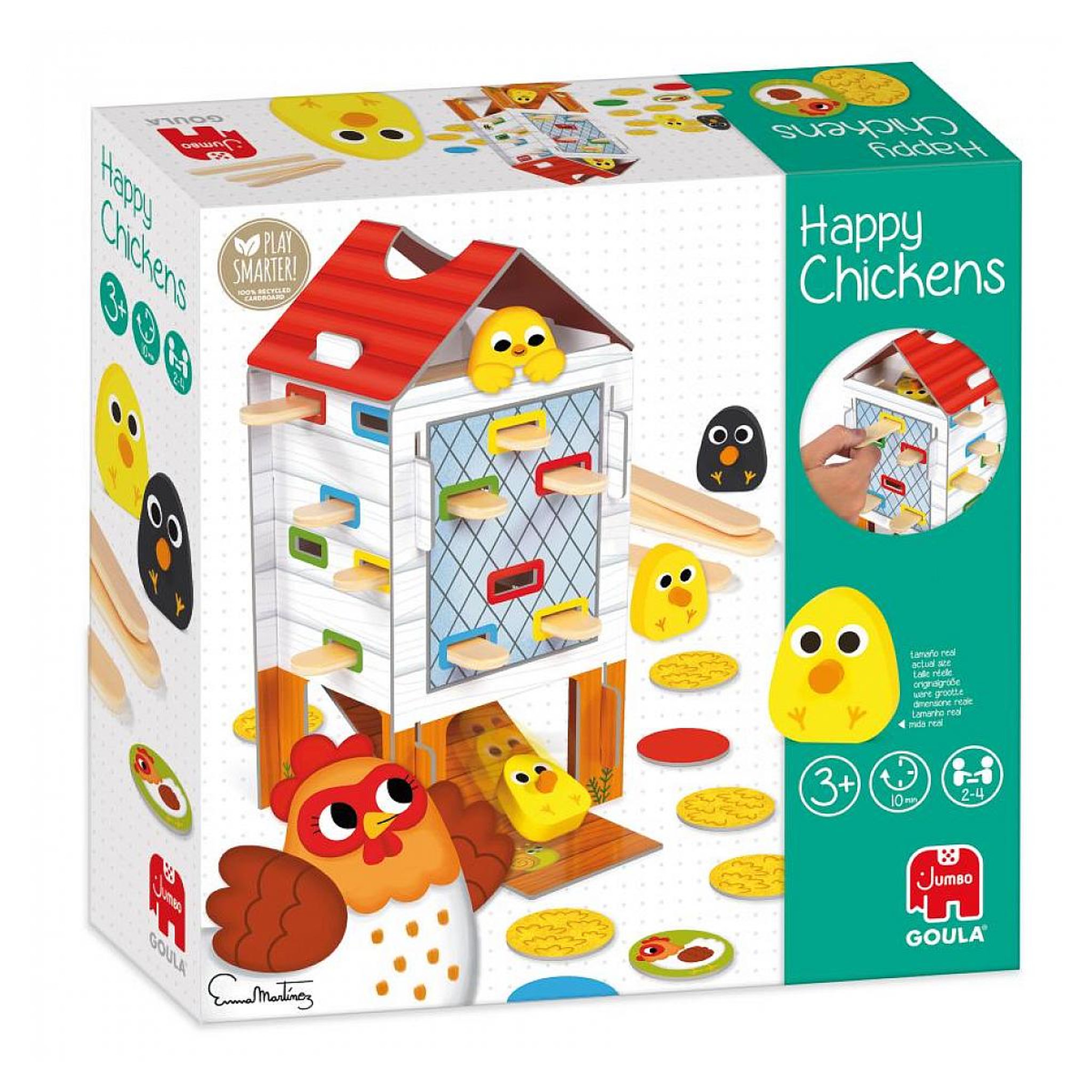 Voir la diapositive 2 : Goula Happy chicken  jeux de societe