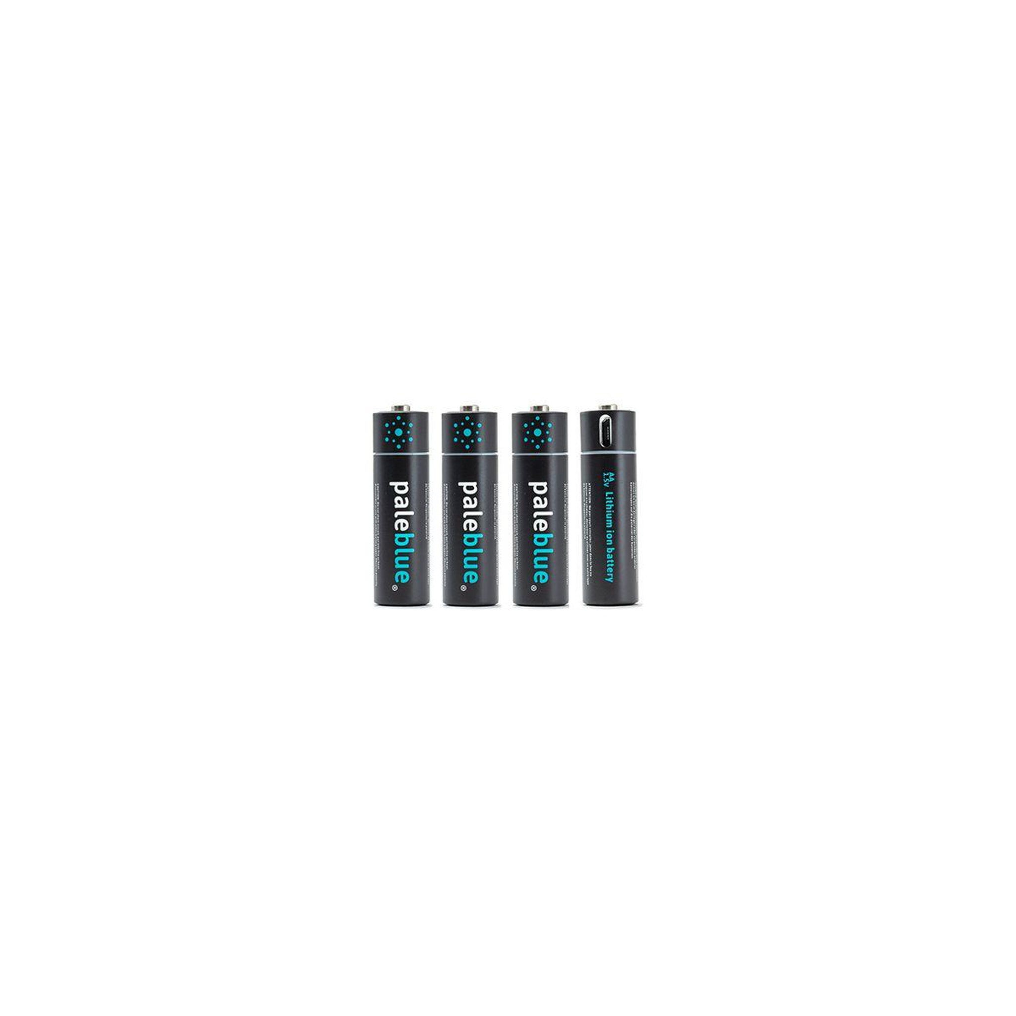 Voir la diapositive 2 : PALE BLUE Pile rechargeable USB AA (LR06)