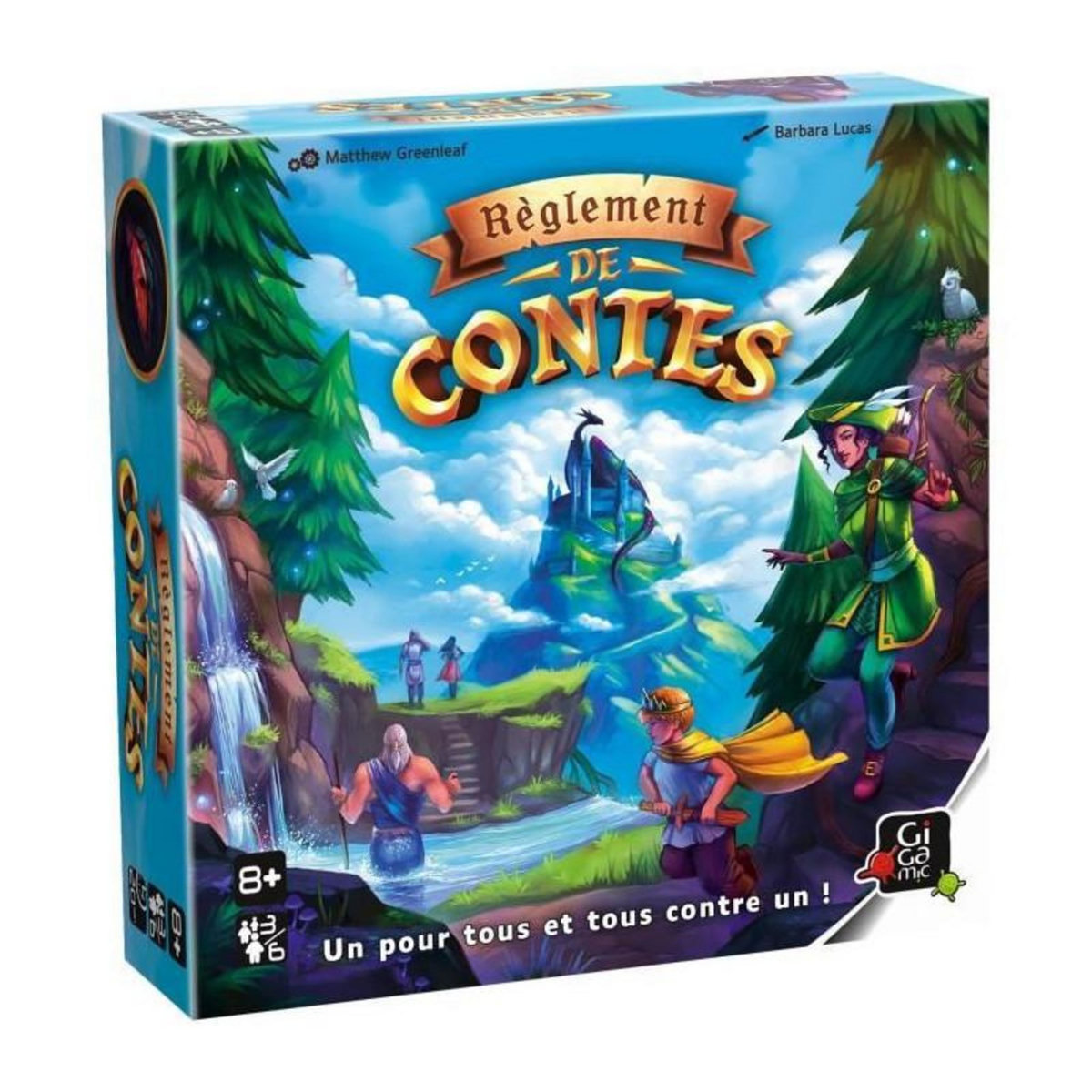 Gigamic Reglement de contes - Jeux de société - GIGAMIC